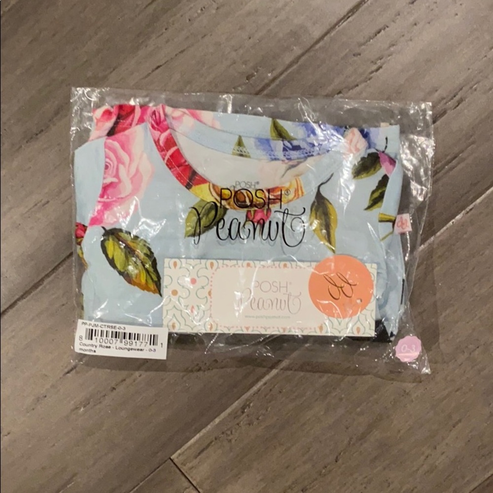 Country rose two piece pajamas